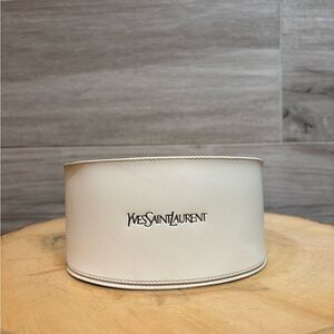 Yves Saint Laurent White Sunglasses case